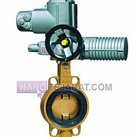 شیرآلات صنعتی پروانه ای بدنه باریک مخصوص آب دریا با عملگر برقی شیرآلات صنعتی پروانه ای بدنه باریک مخصوص آب دریا با عملگر برقی